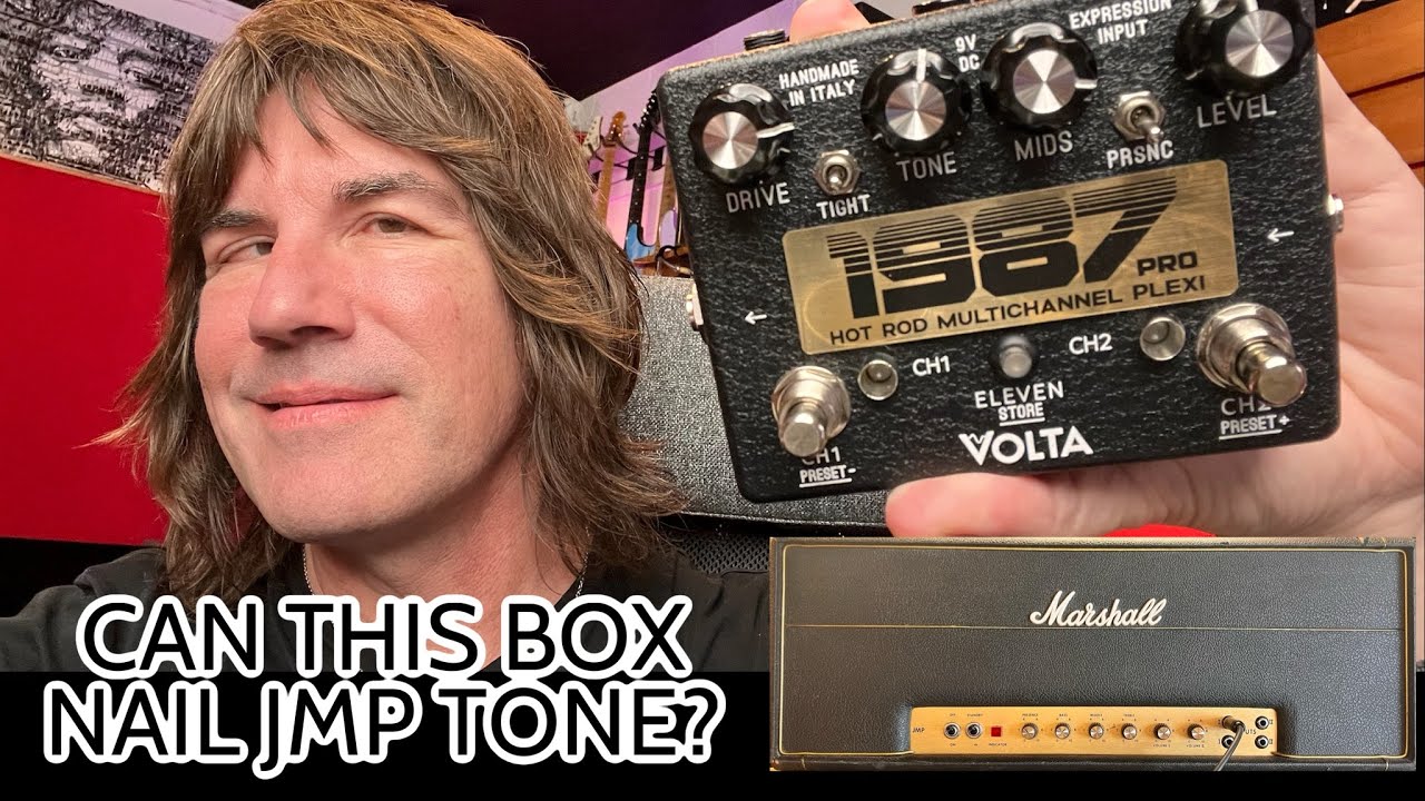 1987 PRO - Plexi Overdrive Distortion|HandMade Guitar Pedals|VOLTA
