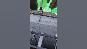 Smart Worker Technique Process of Installing Wire Iron Easily Using Simple Tools #shorts