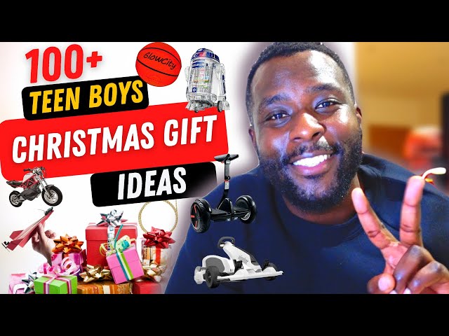 100+ Christmas Gift Ideas for TEEN BOYS 2022