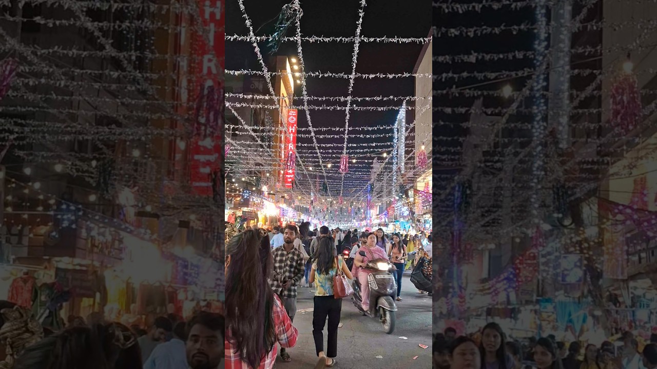 Laxmi Nagar Market🛍 During Diwali ,📍Delhi  