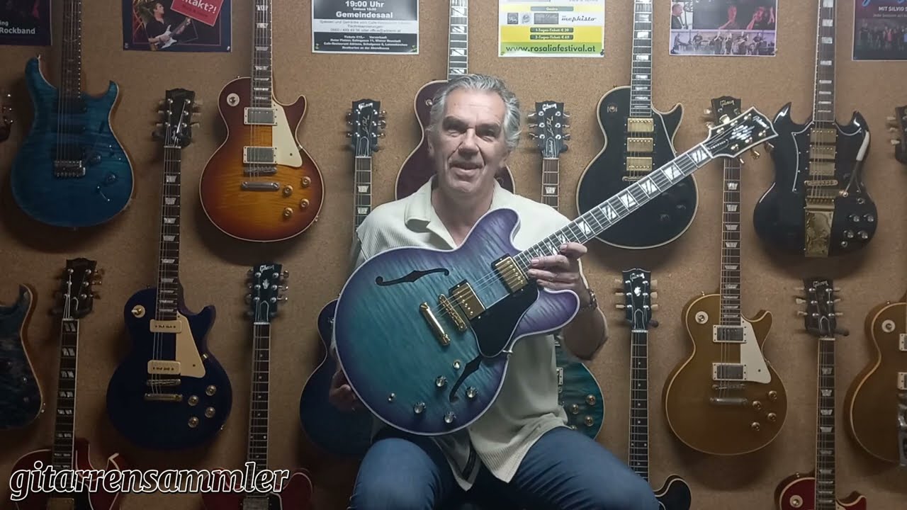 Folge 46 GIBSON ES Supreme 2024 Blueberry Burst