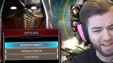 I decided to try RANDOM SELECT.. (MORTAL KOMBAT 11)