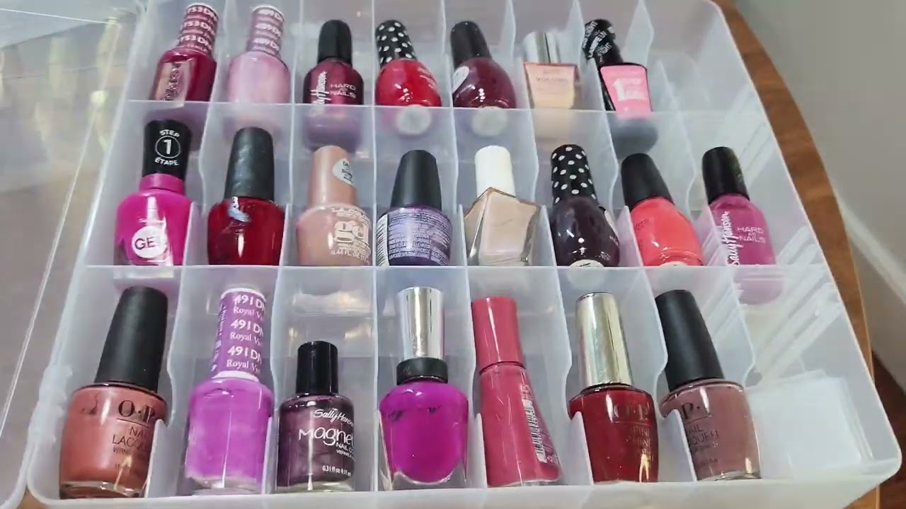 Nail Polish Organizer Case Holders| Quick Review
