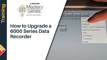 How to Upgrade a Eurotherm 6000 Series Data Recorder via Feature Upgrade Procedure