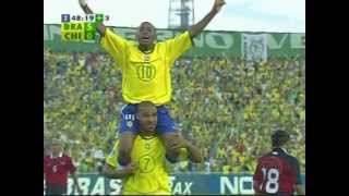 Brasil 5x0 Chile - 2005 - Eliminatórias Copa 2006