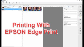Epson Edge Print - A Detailed Dive Through The Software