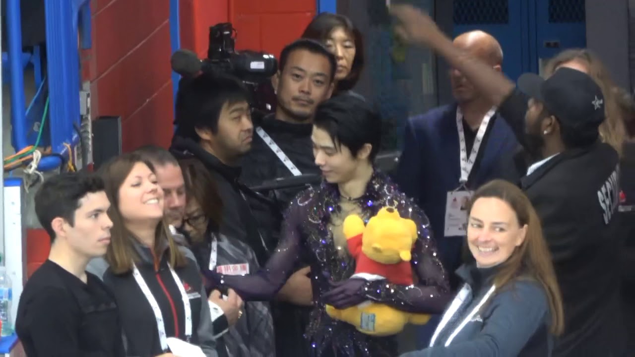 Yuzuru Hanyu 2019 AC Medal ceremony ①