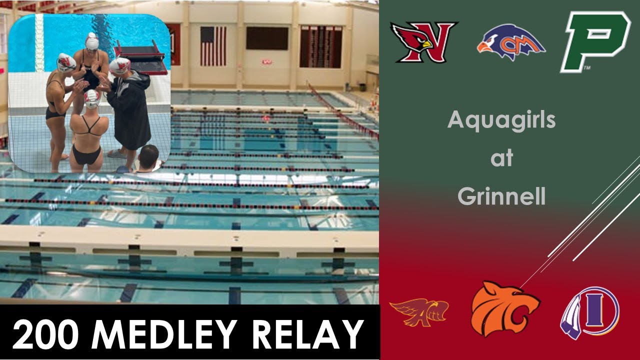 200 Medley Relay - Aquagirls at Grinnell (2025)