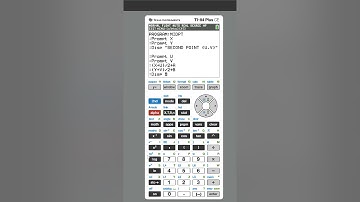 TI-84 Midpoint Formula ACT/SAT Calculator Programs