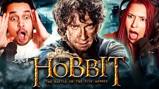 THE HOBBIT: THE BATTLE OF THE FIVE ARMIES (2014) MOVIE REACTION - FIRST TIME WATCHING - REVIEW