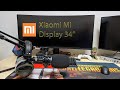 Обзор широкоформатного игрового монитора Xiaomi Mi surface display 34