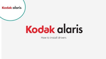 How to Install Drivers for Scanners from Kodak Alaris