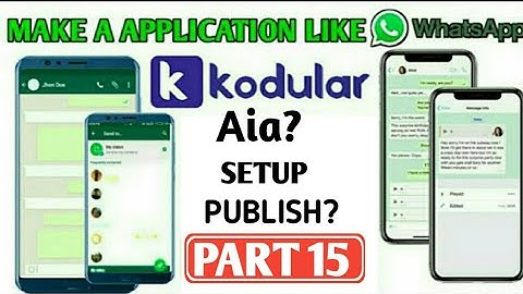 Make a Application Like Whatsapp | Part 15 | In Kodular , appybuilder In hindi || Earn 100$ Daily