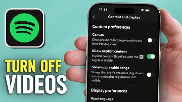 How To Turn Off Videos On Spotify