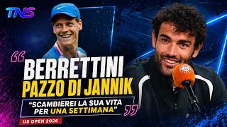 BERRETTINI SORPRENDE TUTTI SU SINNER: “SCAMBIEREI LA VITA CON LUI PER UNA SETTIMANA”