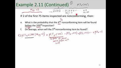 Negative Binomial Example (Part 2)