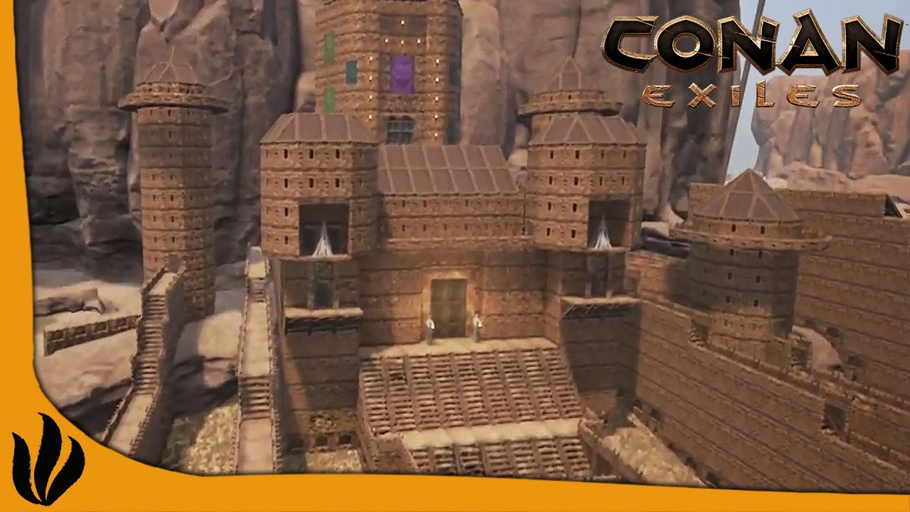 Conan exiles схемы построек