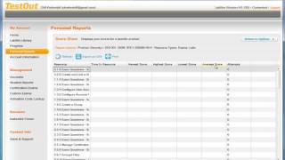 Famous Generating a Student LabSim Report Profile