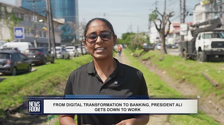 FROM DIGITAL TRANSFORMATION TO BANKING, PRESIDENT ALI GETS DOWN TO WORK