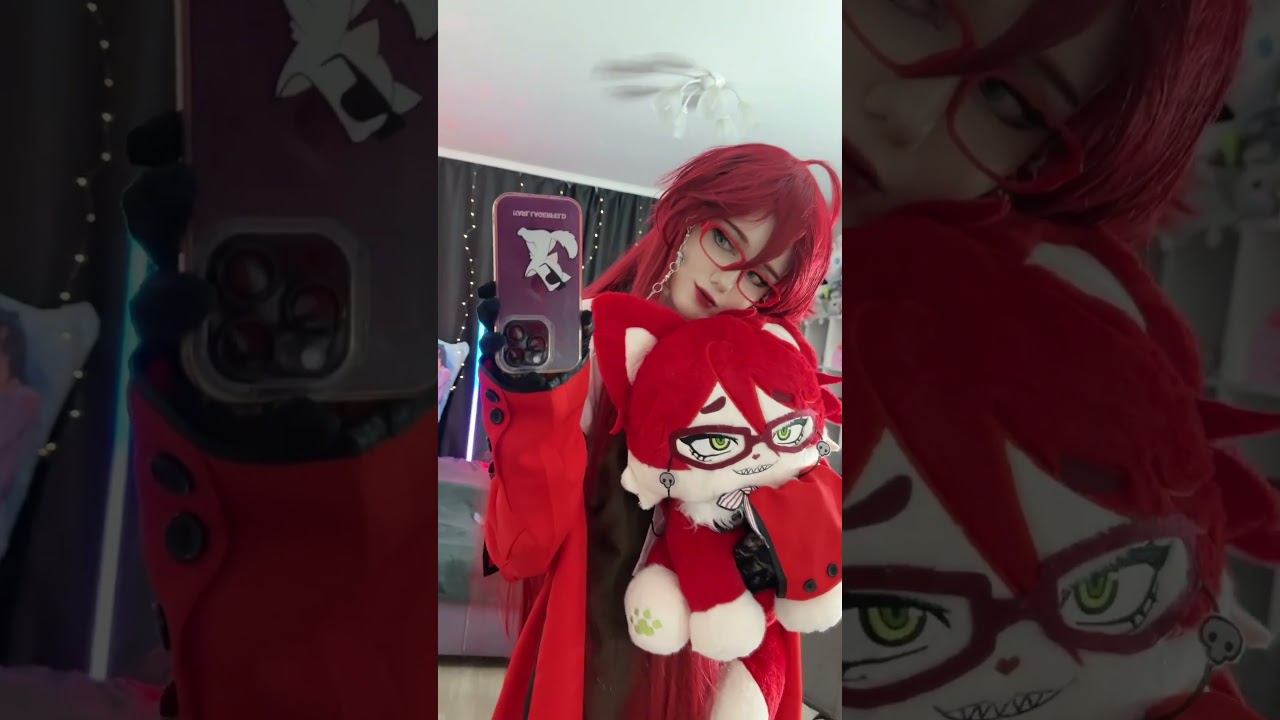 More Grelle ~♡ #cosplay #grellsutcliff #grellsutcliffcosplay #grellcosplay #blackbutlercosplay