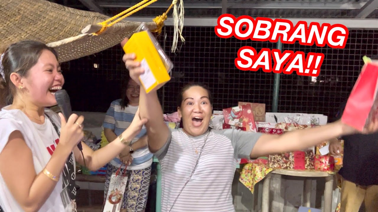 NAMIGAY AKO NG CELLPHONE SA MGA KASAMA SA BAHAY! / CHRISTMAS PARTY 2021