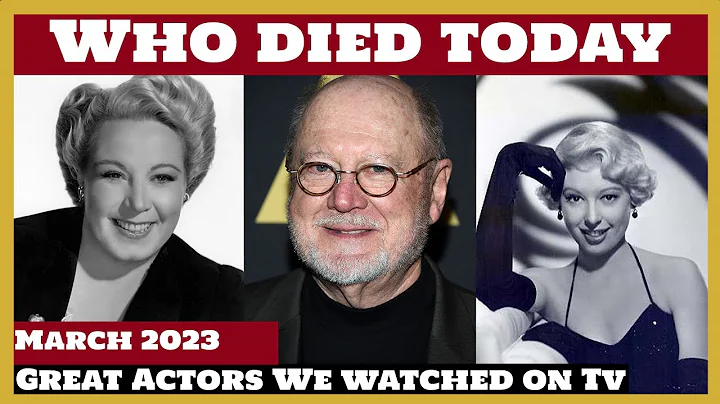 10 Famous Celebrities who died today 3rd March - r...