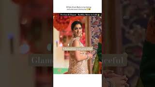 Den Grace Radhikas Simple Yet Royal Saree Style Precious Simplicity & Pure Elegance