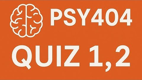 Psy404 ( abnormal psychology ) quiz 1,2 ( 2025 ) important mcq for midterm Preparation