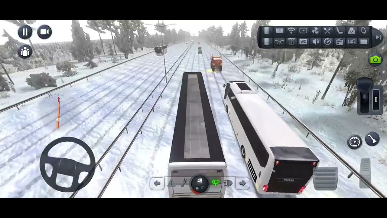 Nagpur to Jammu 🚌 3 - Bus Games Bus Simulator Ultimate - Mobile Gameplay | Coach Bus Driving