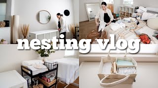 NESTING VLOG ⎮ Nest with me for baby #1