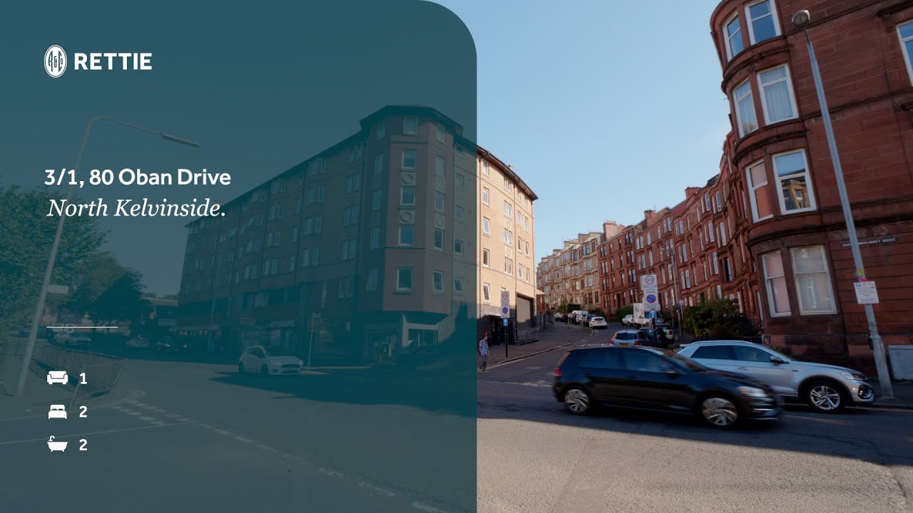 3/1, 80 Oban Drive, North Kelvinside, Glasgow, G20 6EN