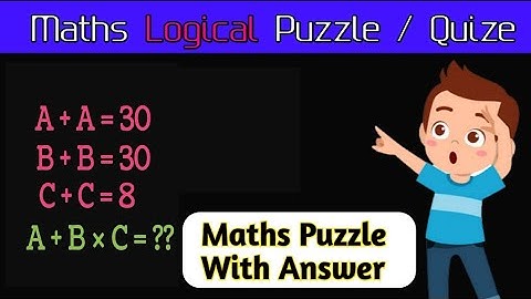 Maths puzzle with Answer //#107// IQ maths puzzle //#logicalreasoning #logical #iq #mathspuzzles
