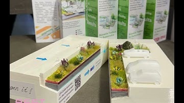 Bioswale 3D Model – Stormwater Management with BIM and InfoDrainage