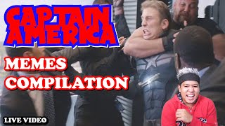 CAPTAIN AMERICA MEMES COMPILATION ( REACTION VIDEO) LAFTRIP!