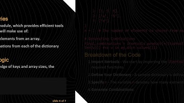 How to Generate All Possible Combinations from a Python Dictionary