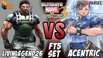 UMVC3 Parsec FT5 Set - livinlegend26 VS Acentric