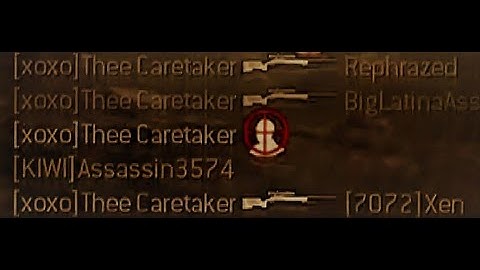 Thee Caretaker COD4 Sniper Montage (RE-UPLOADED)