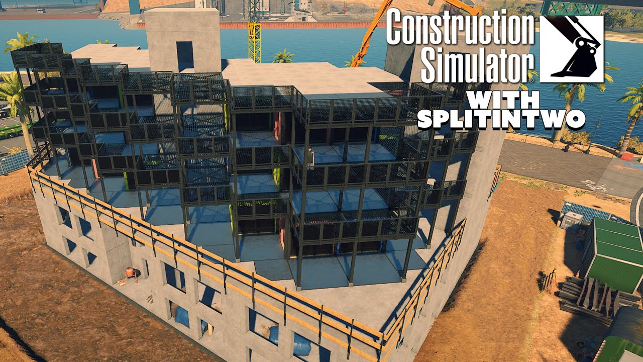 CONSTRUCTION SIMULATOR 2022 | HOTEL HELL CONCRACT  | PC | part 5