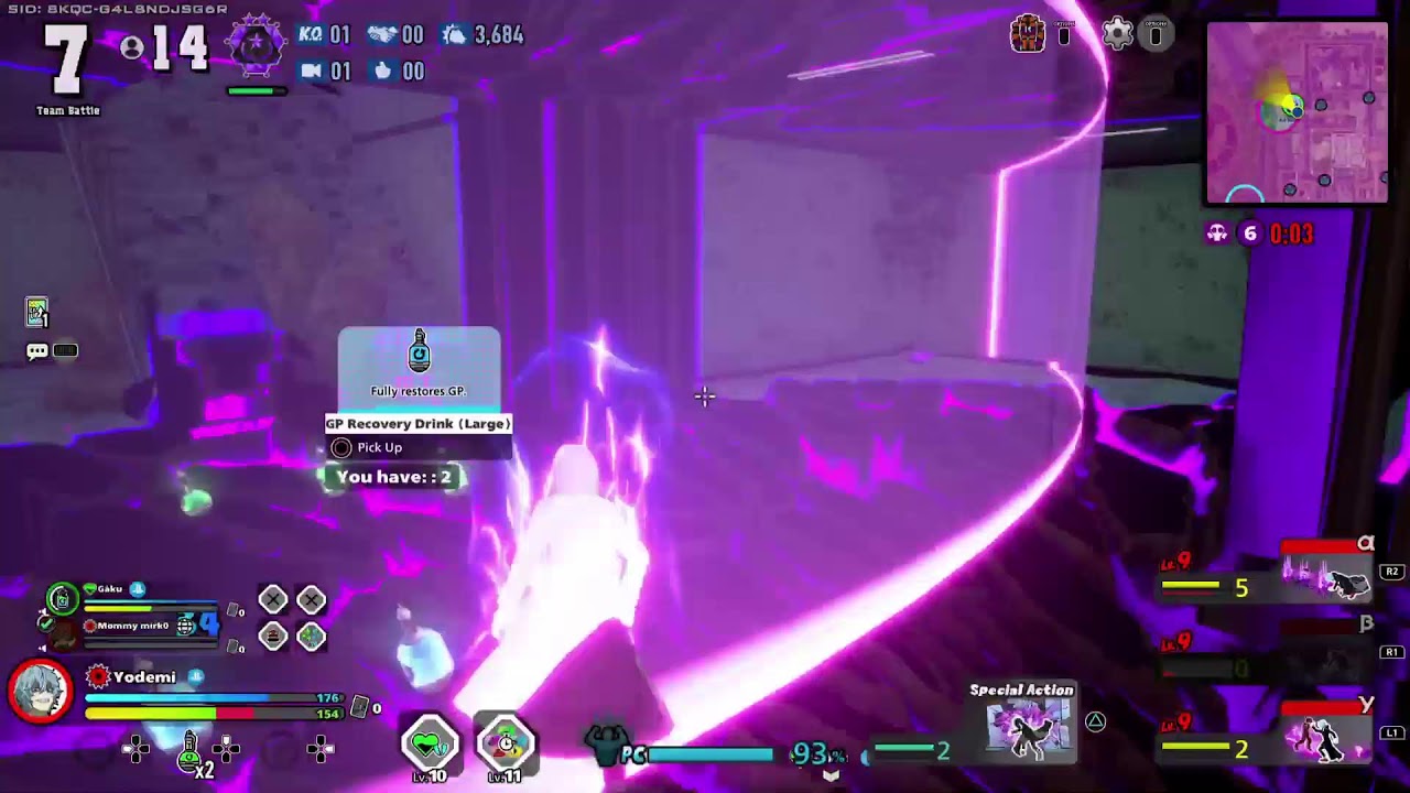 Boku no hero academia ultra rumble subiendo a ACE