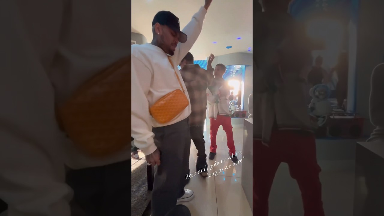 Chris Brown and Jeremih vibing💫 