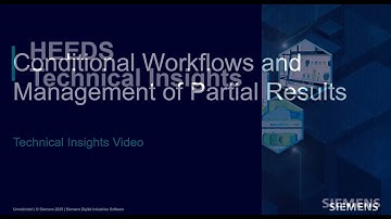Conditional Workflows & Management of Partial Results