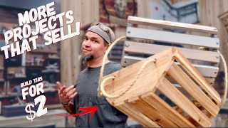 6 More Woodworking Projects That Sell  Low Cost High Profit  Make Money Woodworking (Episode 13)