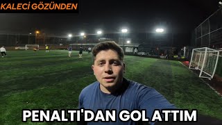 TAKIMIN NAMUSUNU KURTARDIM ! | KALECİ GÖZÜNDEN HALI SAHA