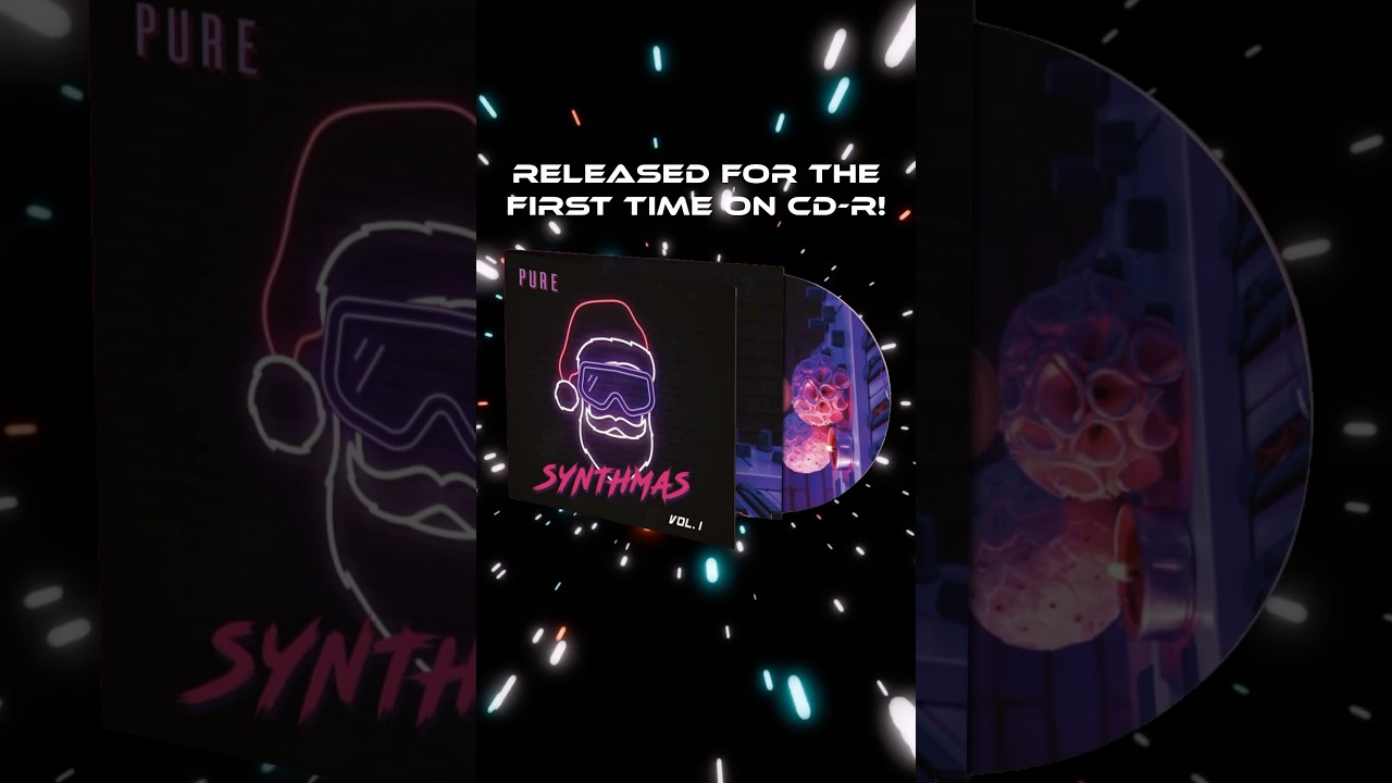 🎹✨ ‘Pure Synthmas Vol. 1’ is now available on CD-R! ✨🎹