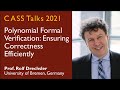 Cass talks 2022  rolf drechsler university of bremen germany  august 19 2022