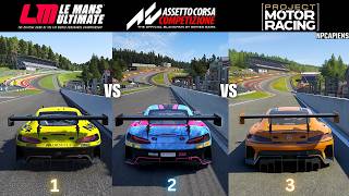 Which Sim has the Best AMG GT3? | Project Motor Racing vs ACC vs LMU screenshot 3