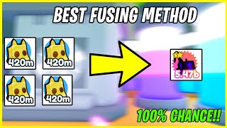 NEW* BEST FUSING METHOD TO GET THE GRIM REAPER! | Pet Simulator X