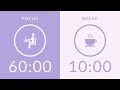 60 10 Pomodoro Timer With Pink Noise 8 Hour Study With Me For Deep Focus ADHD 60 10 Pomodoro Timer With Pink Noise 8 Hour Study With Me For Deep Focus ADHD