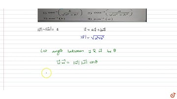 If `vec v` and `vec w` are two mutually perpendicular unit vectors and `vec u = av + bw`, where...
