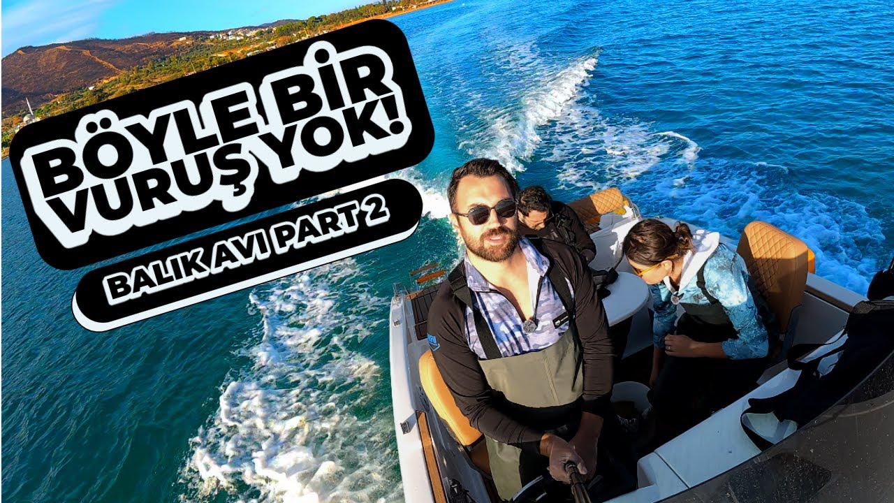 BÖYLE BİR VURUŞ YOK! - İZMİRDE BALIK AVI !